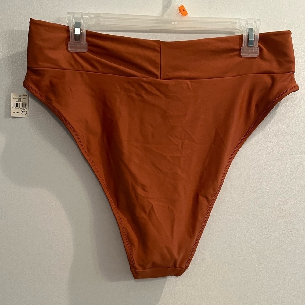 Aerie Twist High Cut Cheeky Bikini Bottom XXL - Picture 4 of 7
